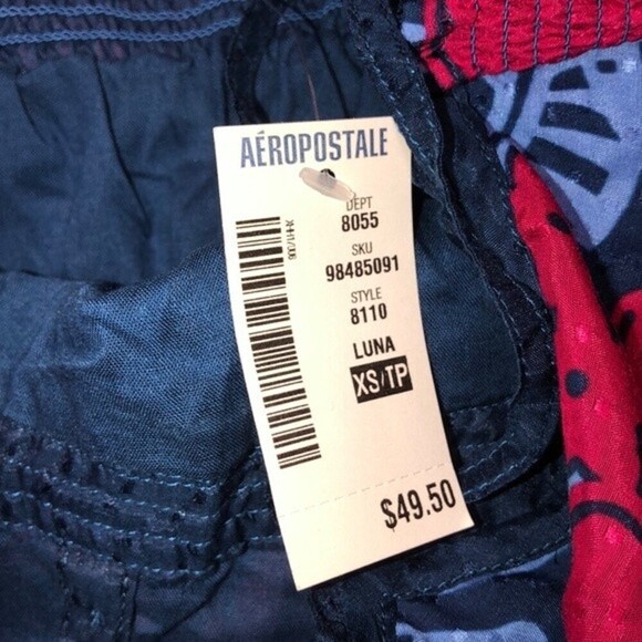 AEROPASTLE xsmall new with tags floral smocked summer dress - Picture 8 of 11